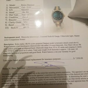 100% authentic women's Rolex